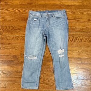 a.n.a Light Blue Straight Leg Jeans